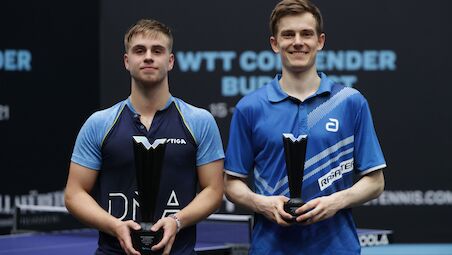 MOREGARD Lifts First Men's Singles Trophy at WTT Contender Budapest
