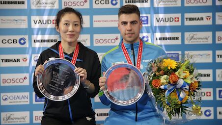 Darko JORGIC and HAN Ying clinched titles in Montreux