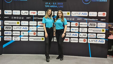 Iva VUJOVIC and Milena UCHMANOWICZ officiated in Linz 