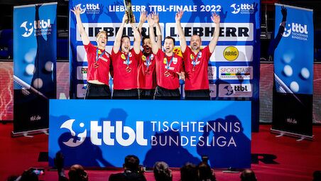 Borussia Düsseldorf wins the LIEBHERR TTBL final 
