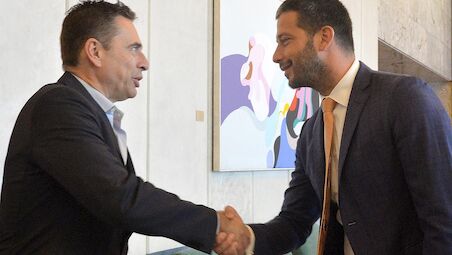 ETTU Acting President Pedro MOURA Meets with Serbian Sport Minister