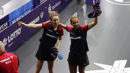 Romania already secured three medals in Women's Doubles 