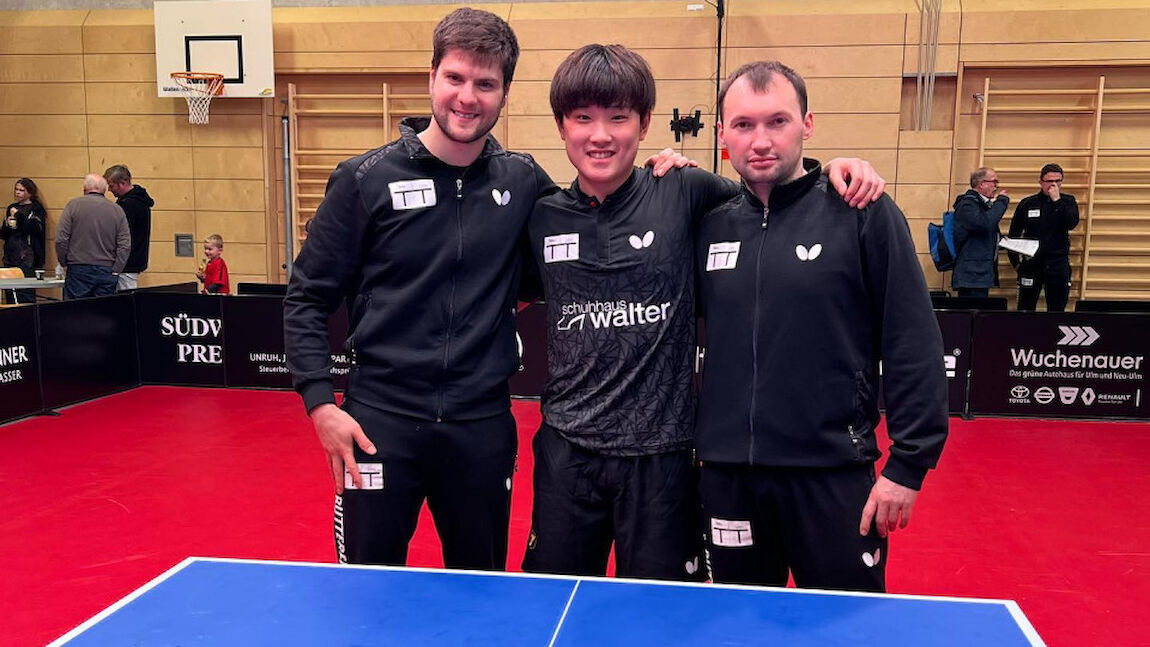 TTC Neu – Ulm recorded another win after Tomokazu HARIMOTO joined the team