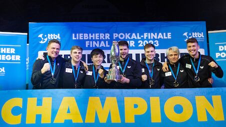 TTC Neu-Ulm and ttc Berlin eastside wins the German Cup 