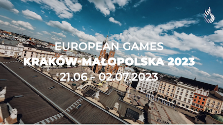 Get your tickets for European Games 2023 in Kraków-Małopolska