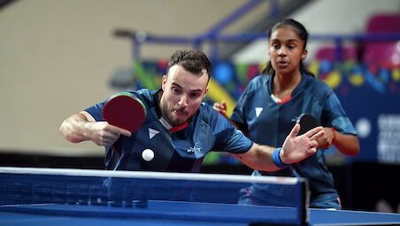 GAUZY and PAVADE Stun LEBESSON and YUAN, French Hopes still alive in Mixed Doubles Event