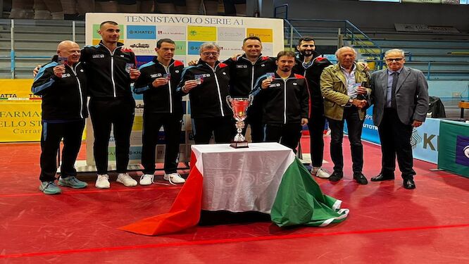 ETTU.org - Apuania Carrara celebrates their sixth title in the Italian ...
