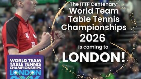 The World Team Table Tennis Championships is coming to London