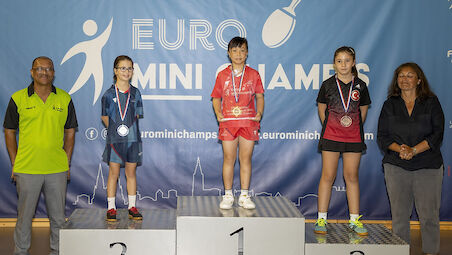 Euro Mini Champ’s: Lisa Zhao shines in Schiltigheim