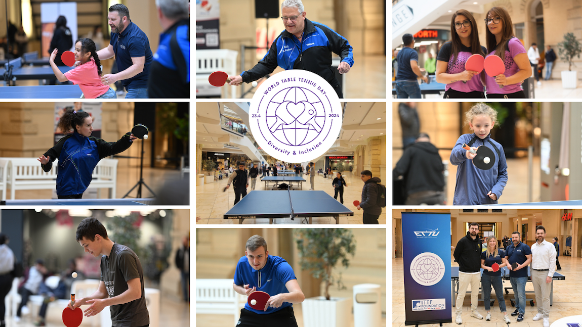 Celebrating Inclusion and Diversity: ETTU Marks World Table Tennis Day in Saarbrücken
