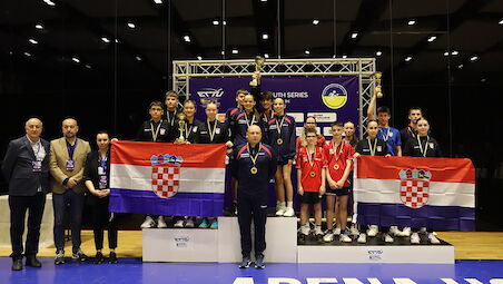 Double gold for Romania in the Under 15 and Under 13 Mixed teams event in Sarajevo